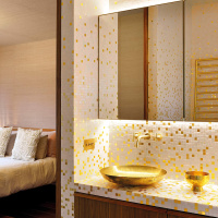 Мозаика на растяжке (сетка) Bisazza Peonia 32.2*258.8 см