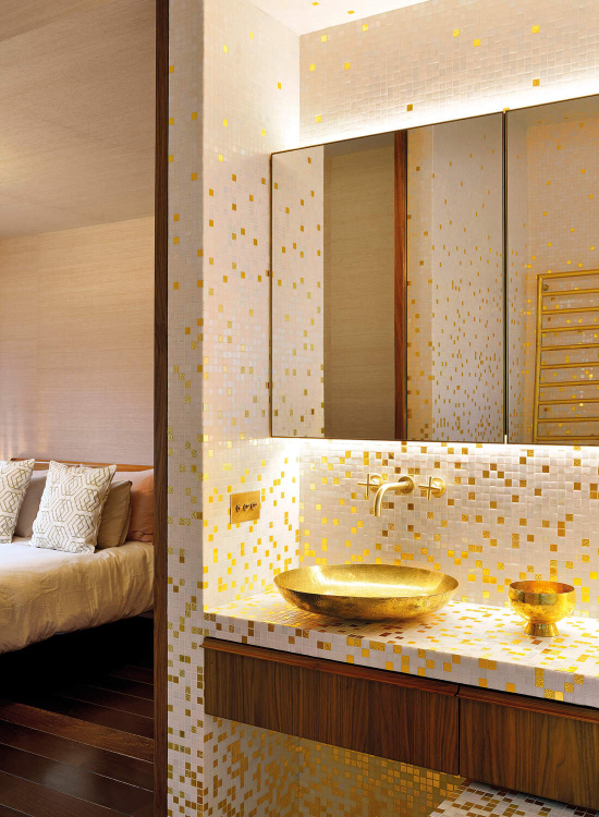 Мозаика на растяжке (сетка) Bisazza Peonia 32.2*258.8 см