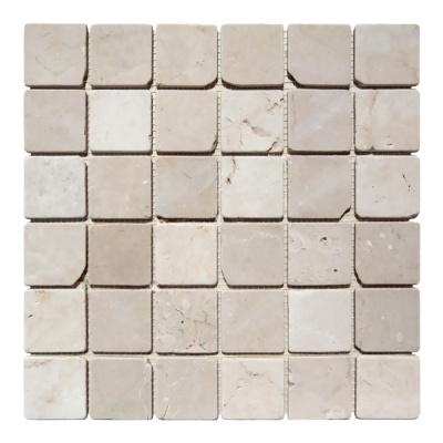 Мозаїка з мармуру Матова МКР-3СВА (47x47) Beige Mix