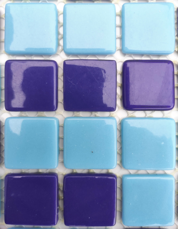 Мозаїка скляна АкваМо Limited Edition 54 на сітці