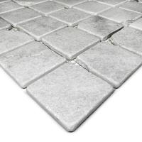 Мозаїка з мармуру Матова МКР-3СВА (47x47) White Mix