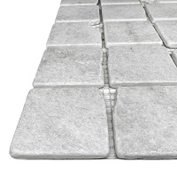 Мозаїка з мармуру Матова МКР-3СВА (47x47) White Mix