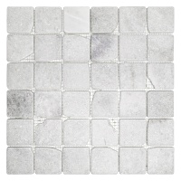 Мозаїка з мармуру Матова МКР-3СВА (47x47) White Mix