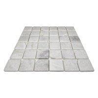 Мозаїка з мармуру Матова МКР-3СВА (47x47) White Mix
