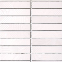 Мозаика керамическая Kotto Ceramica Kit Kat KST 6024 White 252x300х9 (23х124)