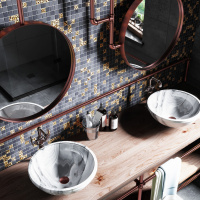 Мозаика стеклянная Kotto Ceramica GMP 0825043 С2 print 41/black mat 300 x 300 х 8 ( 25 х 25 ) Мозаика стеклянная Kotto Ceramica GMP 0825043 С2 print 41/black mat 300 x 300 х 8 ( 25 х 25 )