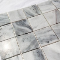 Мозаика из мрамора Полированная МКР-3П (47x47) Grey Mix
