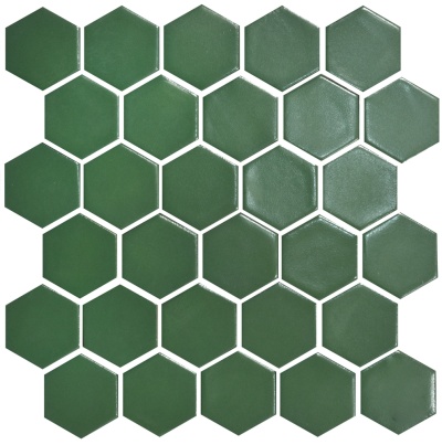 Мозаика керамическая Kotto Ceramica HEXAGON H 6010 Forestgreen  295 х 295 х 9