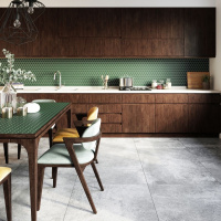 Мозаика керамическая Kotto Ceramica HEXAGON H 6010 Forestgreen  295 х 295 х 9