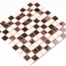 Мозаїка керамічна Kotto Ceramica СМ 3022 C2 brown/white 300 х 300 х 9 ( 25 х 25 )