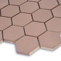 Мозаїка керамічна Kotto Ceramica HEXAGON H 6011 Hot Pink 295 х 295 х 9