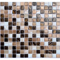 Мозаїка скляна V-MOS FE070 Luminis Brown Mozaico de Lux