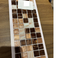 Мозаїка скляна V-MOS FE070 Luminis Brown Mozaico de Lux