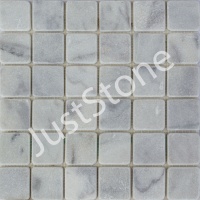 Мозаика из мрамора Матовая МКР-3СВ (47x47) White Mix