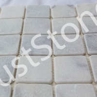 Мозаика из мрамора Матовая МКР-3СВ (47x47) White Mix