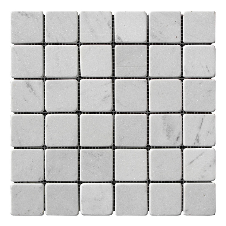 Мозаика из мрамора Матовая МКР-3СВ (47x47) White Mix