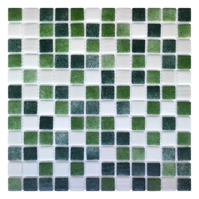 Мозаїка зі скла AquaMo MX25-1/05-2/12/14 25x25x4 (317x317) мм глянцева на сітці