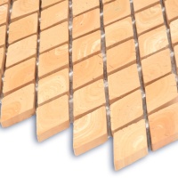 Мозаика из керамогранита Kotto Ceramica MI7 30500311C Dorato  300 x 300 х 10  ( ромб 30 x 50 )