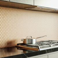 Мозаика из керамогранита Kotto Ceramica MI7 30500311C Dorato  300 x 300 х 10  ( ромб 30 x 50 )