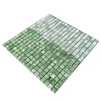 Мозаика из мрамора Матовая МКР-4СВ (15x15) Verde Guatemala