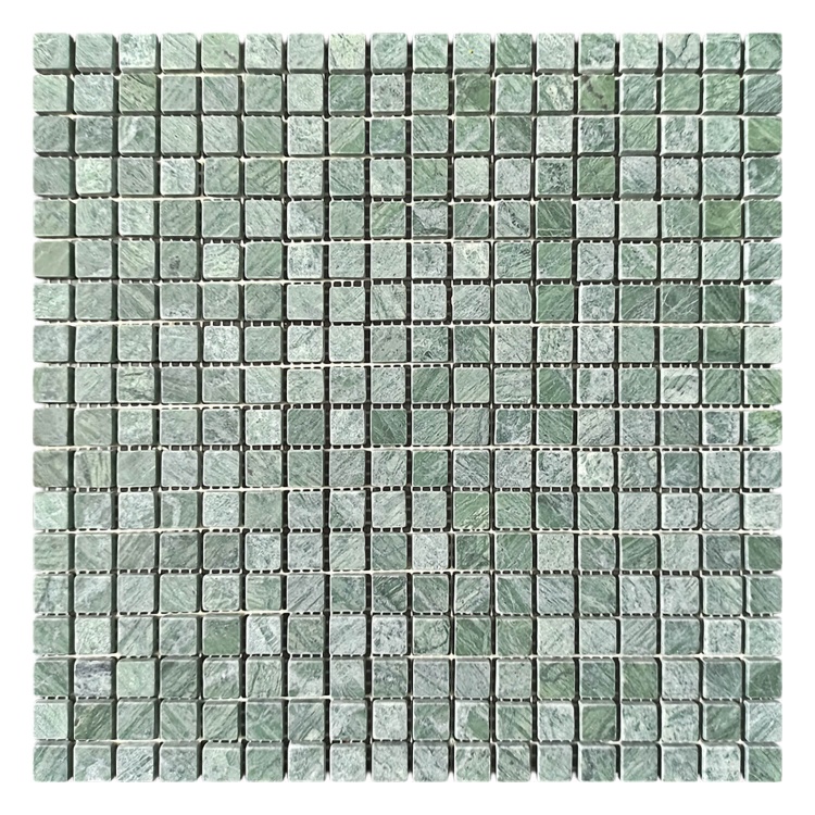 Мозаика из мрамора Матовая МКР-4СВ (15x15) Verde Guatemala