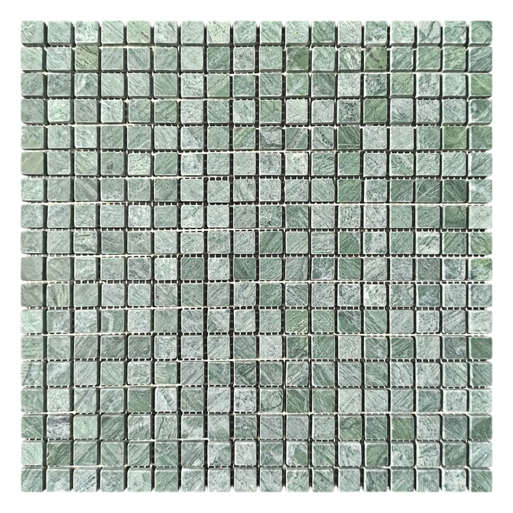 Мозаїка з мармуру Матова МКР-4СВ (15x15) Verde Guatemala