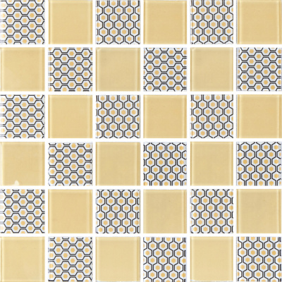 Мозаика стеклянная Kotto Ceramica GMP 0848003 СС print 2/ral 7047  300 x 300 х 8   ( 48 х 48 )