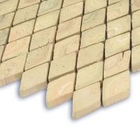 Мозаика из керамогранита Kotto Ceramica MI7 30500315C Muschiato  300 x 300 х 10  ( ромб 30 x 50 )