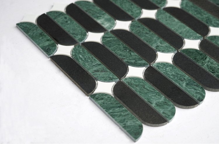 Мозаика мраморная CL-MOS CCLAYRK25006 Mozaico de Lux