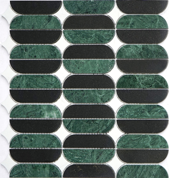 Мозаика мраморная CL-MOS CCLAYRK25006 Mozaico de Lux