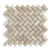 Мозаика из мрамора Матовая МКР-5СВ (47x23) Victoria Beige MB
