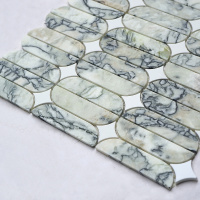 Мозаика мраморная CL-MOS CCLAYRK25005 Mozaico de Lux Мозаика мраморная CL-MOS CCLAYRK25005 Mozaico de Lux