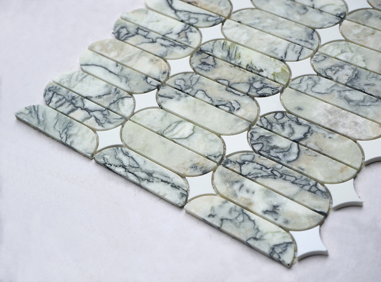 Мозаика мраморная CL-MOS CCLAYRK25005 Mozaico de Lux