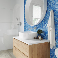 Мозаика из керамогранита Kotto Ceramica MI7 1010040605C Oltremare 300x300х4 (10x10)