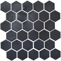 Мозаїка керамічна Kotto Ceramica HEXAGON H 6022 Grafit Black 295 х 295 х 9