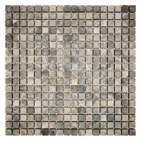 Мозаика из мрамора Матовая МКР-4СН (15x15) Emperador Light