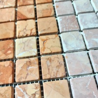 Мозаика из мрамора Матовая МКР-2СВ (23x23) Terracotta Mix