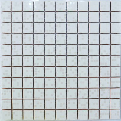 Мозаїка декоративна Kotto Ceramica СМ 3038 С Pixel White 300 х 300 х 8 ( 25 х 25 )
