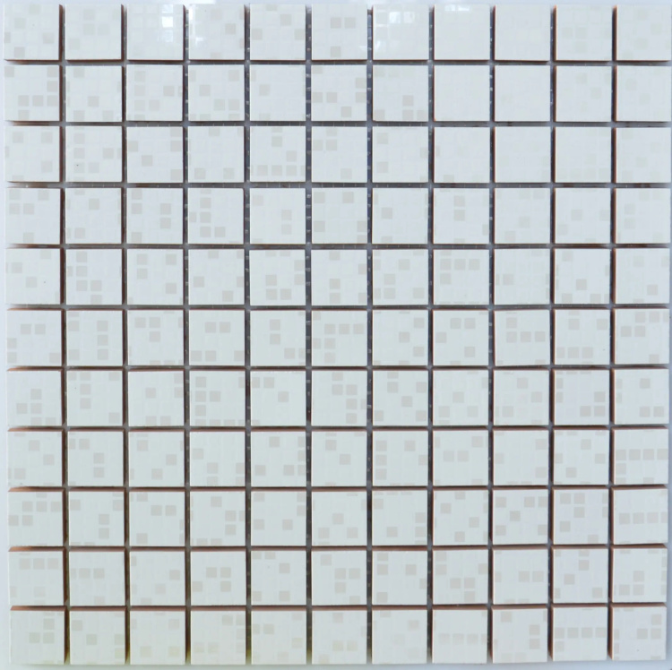 Мозаїка декоративна Kotto Ceramica СМ 3038 С Pixel White 300 х 300 х 8 ( 25 х 25 )