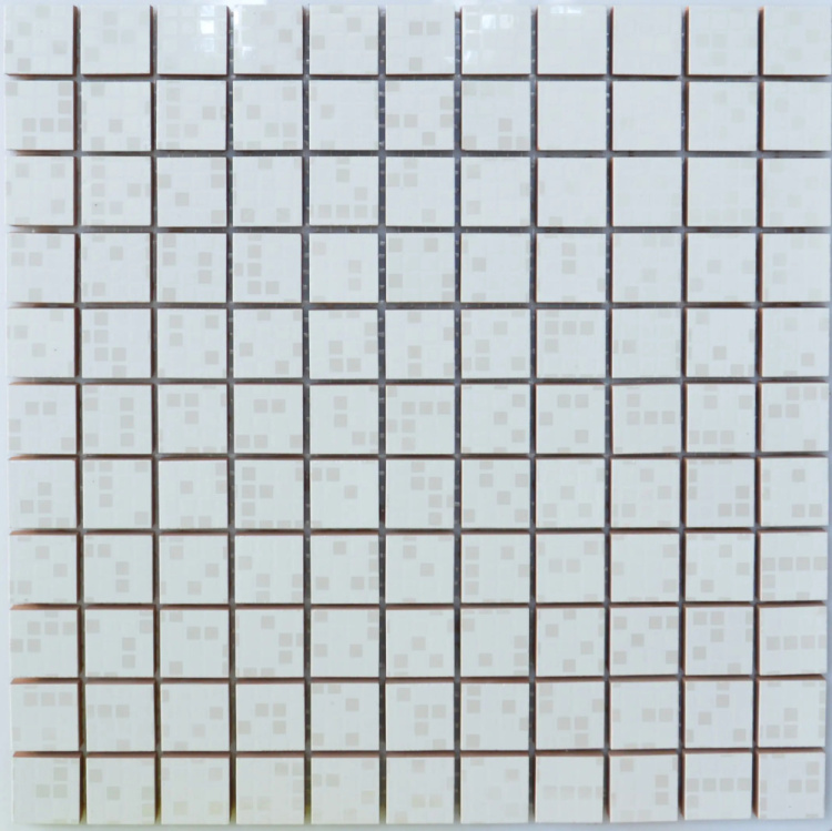 Мозаїка декоративна Kotto Ceramica СМ 3038 С Pixel White 300 х 300 х 8 ( 25 х 25 )