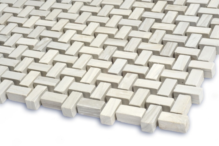 Мозаика из керамогранита Kotto Ceramica MI7 10200401C Grigo Caldo 300 x 300 х 10 ( прямоугольник 10 x 20 )