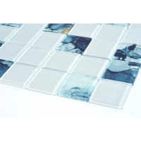 Мозаика стеклянная Kotto Ceramica GMP 0848034 С2 print 37/ral 7047  300 x 300 х 8   ( 48 х 48 )