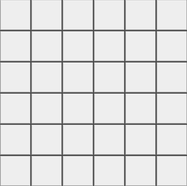 Мозаика керамическая Kotto Ceramica QUADRATE Q  6024 White 300x300x9 (48x48)