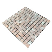 Мозаика из мрамора Матовая МКР-2СВА (23x23) Terracotta Mix