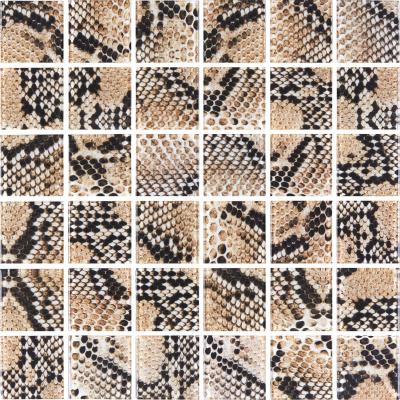 Мозаика стеклянная Kotto Ceramica GMP 0848037 С print 38   300 x 300 х 8   ( 48 х 48 )