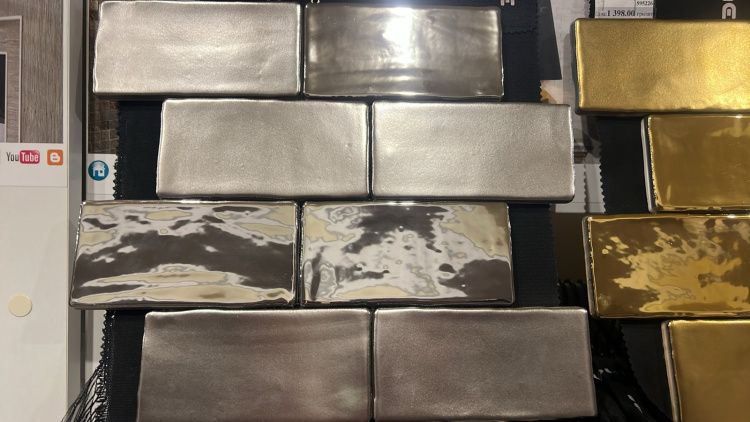 Мозаика Dune 187279 Charm 30*30 серебристая керамическая