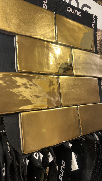 Мозаика Dune 187280 Grace 30*30 золотистая керамическая