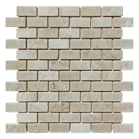 Мозаика из мрамора Матовая МКР-11СВ (47x23) Victoria Beige MB