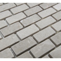 Мозаїка Vivacer N2 Beige Marble Mosaic Tumbled Basket Brick