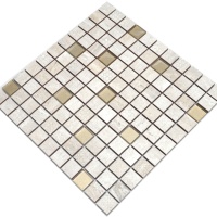 Мозаїка декоративна Kotto Ceramica СМ 3041 С2 Beige/Gold 300 х 300 х 9 (25 х 25)